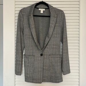 H&M Checkered Blazer